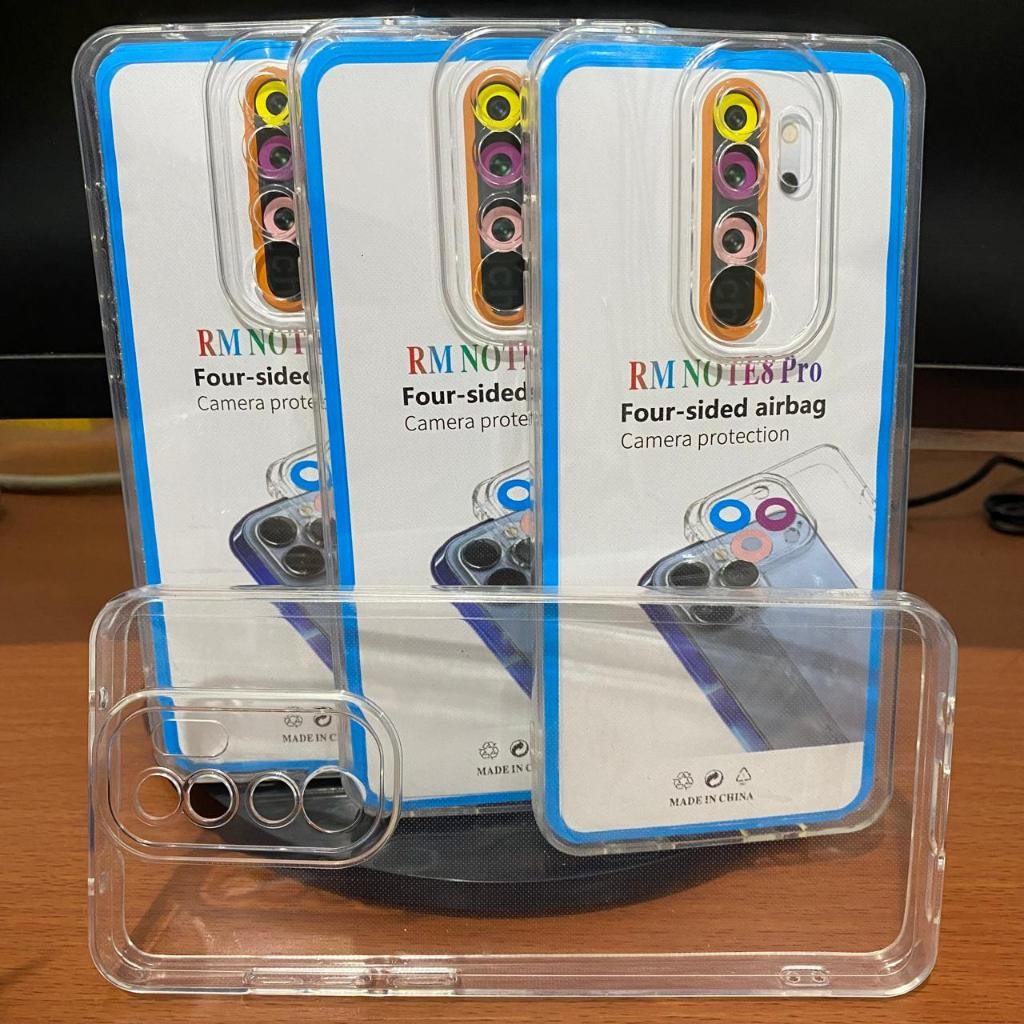 CASE CLEAR REDMI NOTE 8 PRO CASE BENING ORIGINAL AIRBAG CASE ORIGINAL SOFTCASE ANTI KUNING -DC