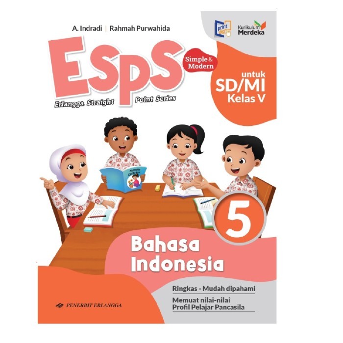 

Buku ESPS Bupena Phintar 5 SD Pelajaran Kurikulum Merdeka Erlangga - ESPS Bhs Indo