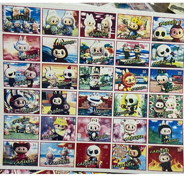 

Wayang umbul 1 lembar isi 36 koTak