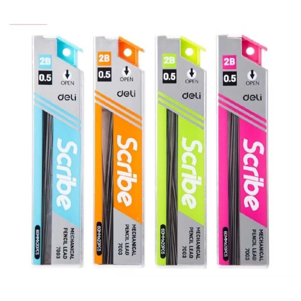 

Deli Isi Pensil Mekanik E7003 / Mechanical Pencil leads 0.5mm