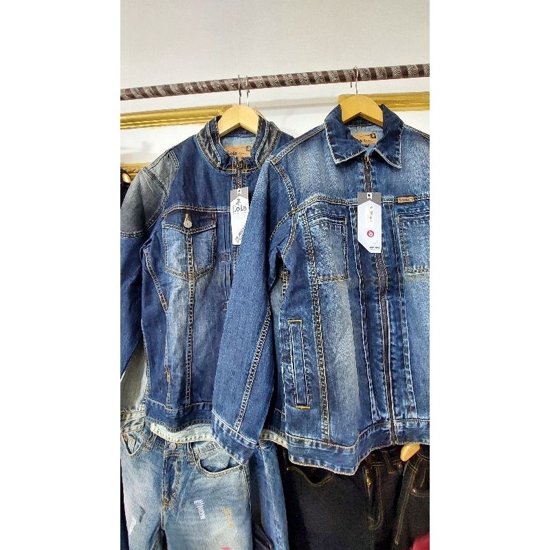 JACKET LOIS ORIGINAL BARANG BARU MODEL ART MJF175