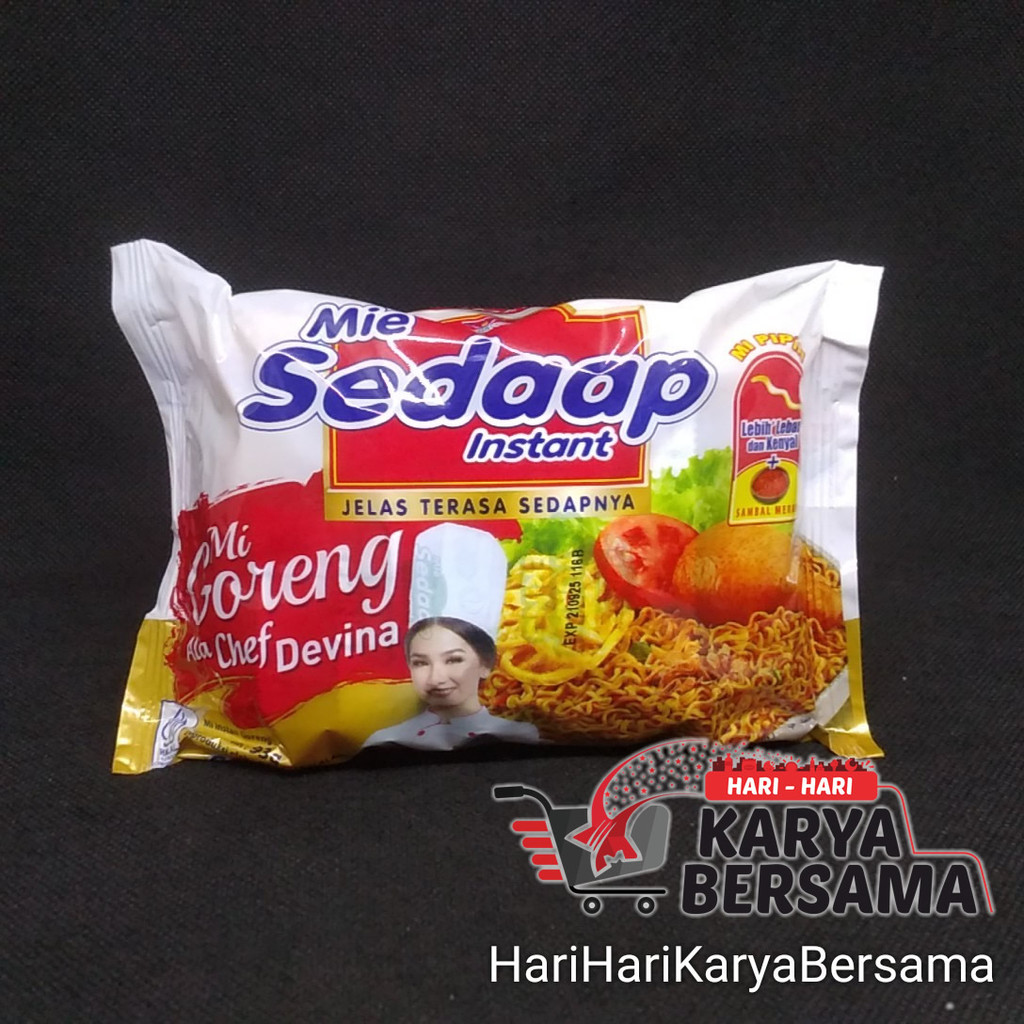 

MIE SEDAAP MIE INSTANT MI GORENG ALA CHEF DEVINA 93GR