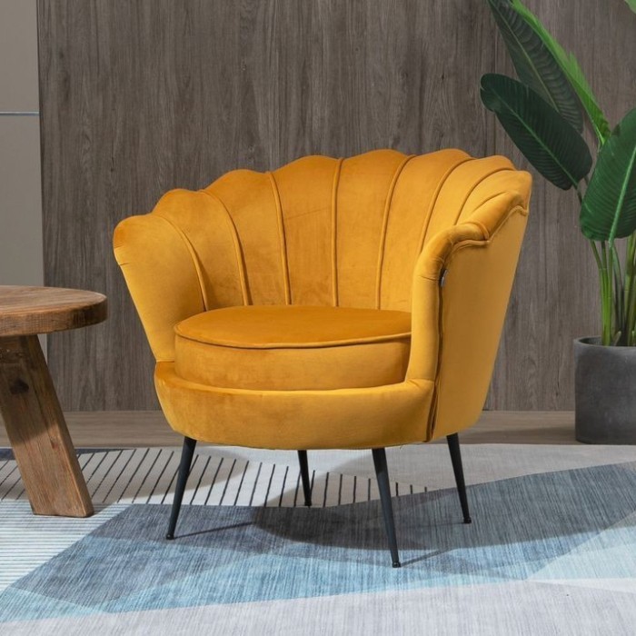 Sofa Kerang, Kursi sofa kerang murah, Kursi sofa model kerang empuk