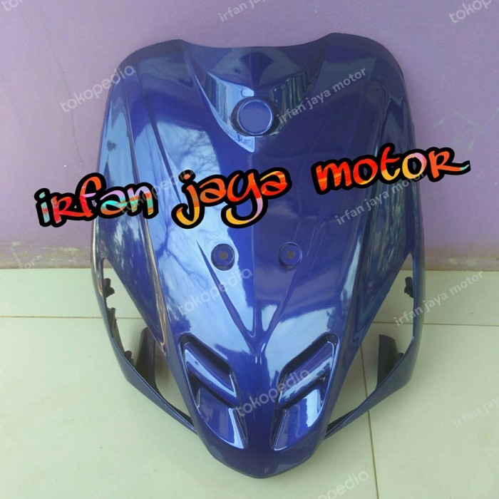 Tameng panel body depan yamaha mio Sporty biru