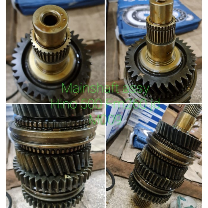 Mainshaft Main Shaft Assy Komplit HINO 500 HINO LOHAN FM260 JD M009 BERKUALITAS