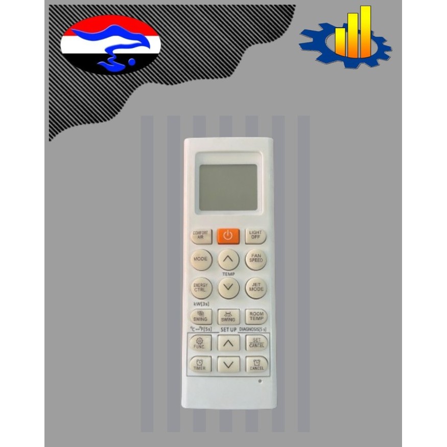 Remote AC LG Inverter Panjang