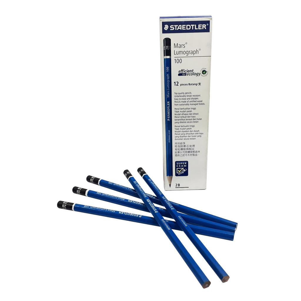 

Pensil STAEDTLER Staedler 2B Alat Tulis Sekolah