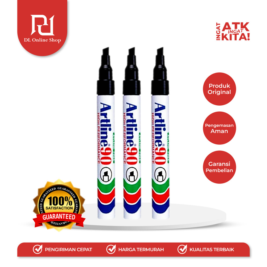 

ARTLINE 90 SPIDOL PERMANEN/ PERMANENT MARKER EK-90 (1LSN /12PCS)