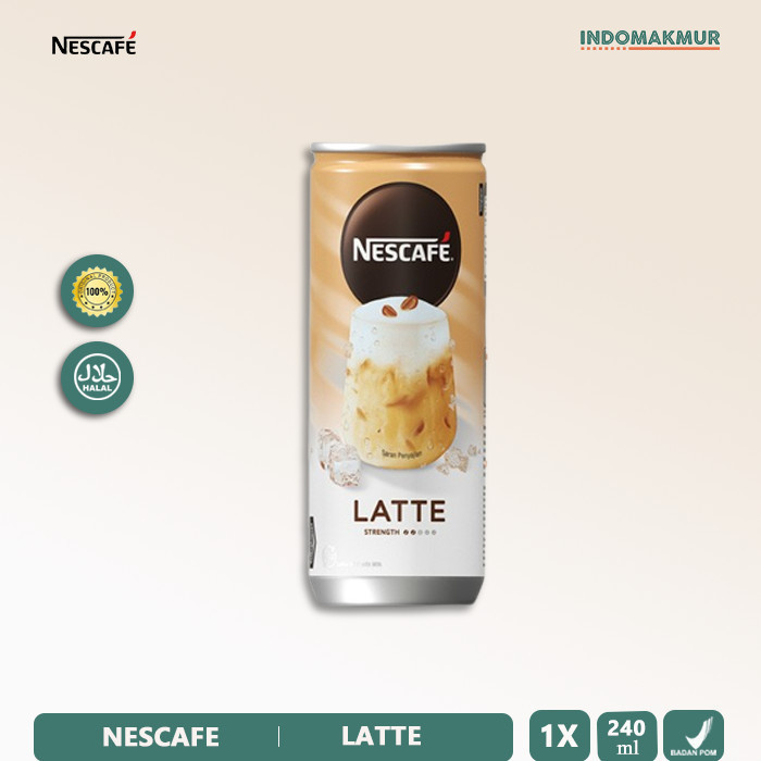 

NESCAFE Kopi Minuman Kaleng Rasa Latte 220ml