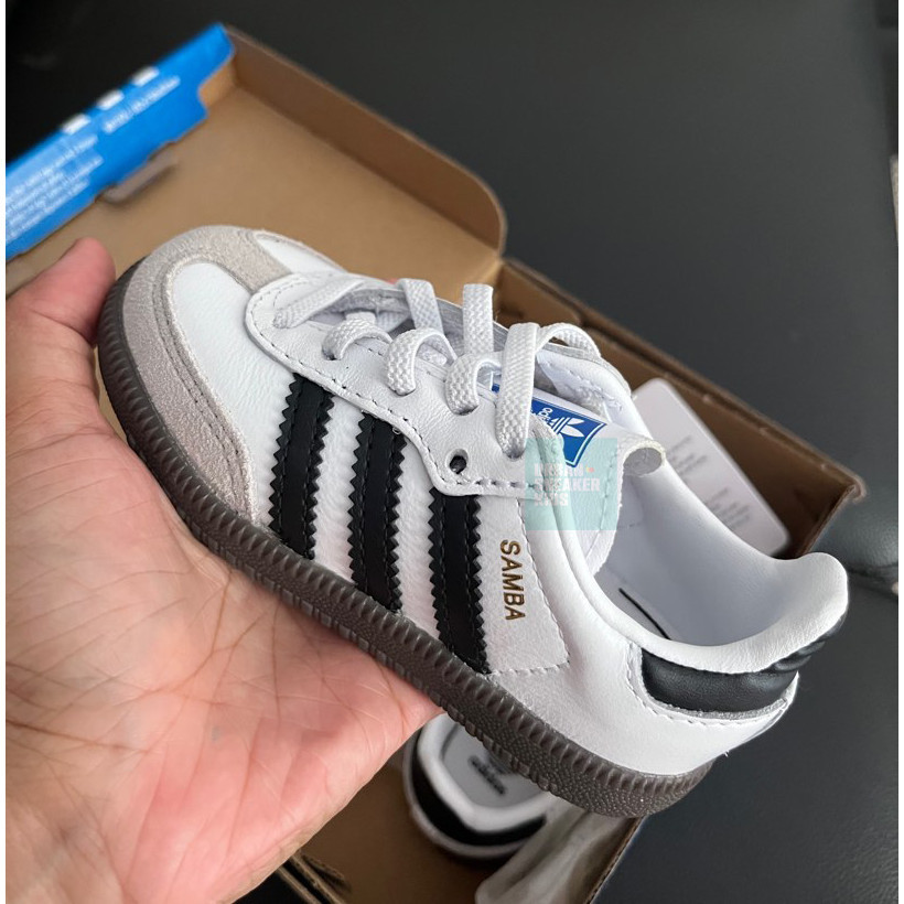 FR54E SEPATU SNEAKERS ANAK SAMBA OG CLOUD WHITE 21-35 - URBAN SNEAKER KIDS
