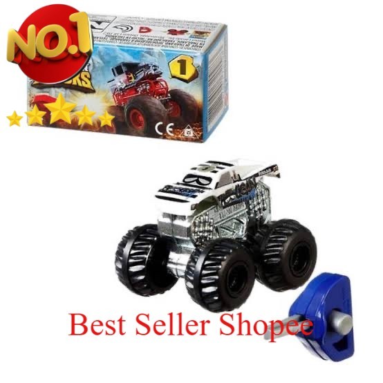 Hot Wheels Monster Trucks Mini  Hooligan Mainan Toy FAZ Store