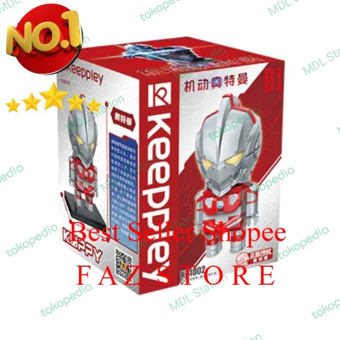 Keeppley Ultraman  Ultraman Q Brick K21002 Toy FAZ Store
