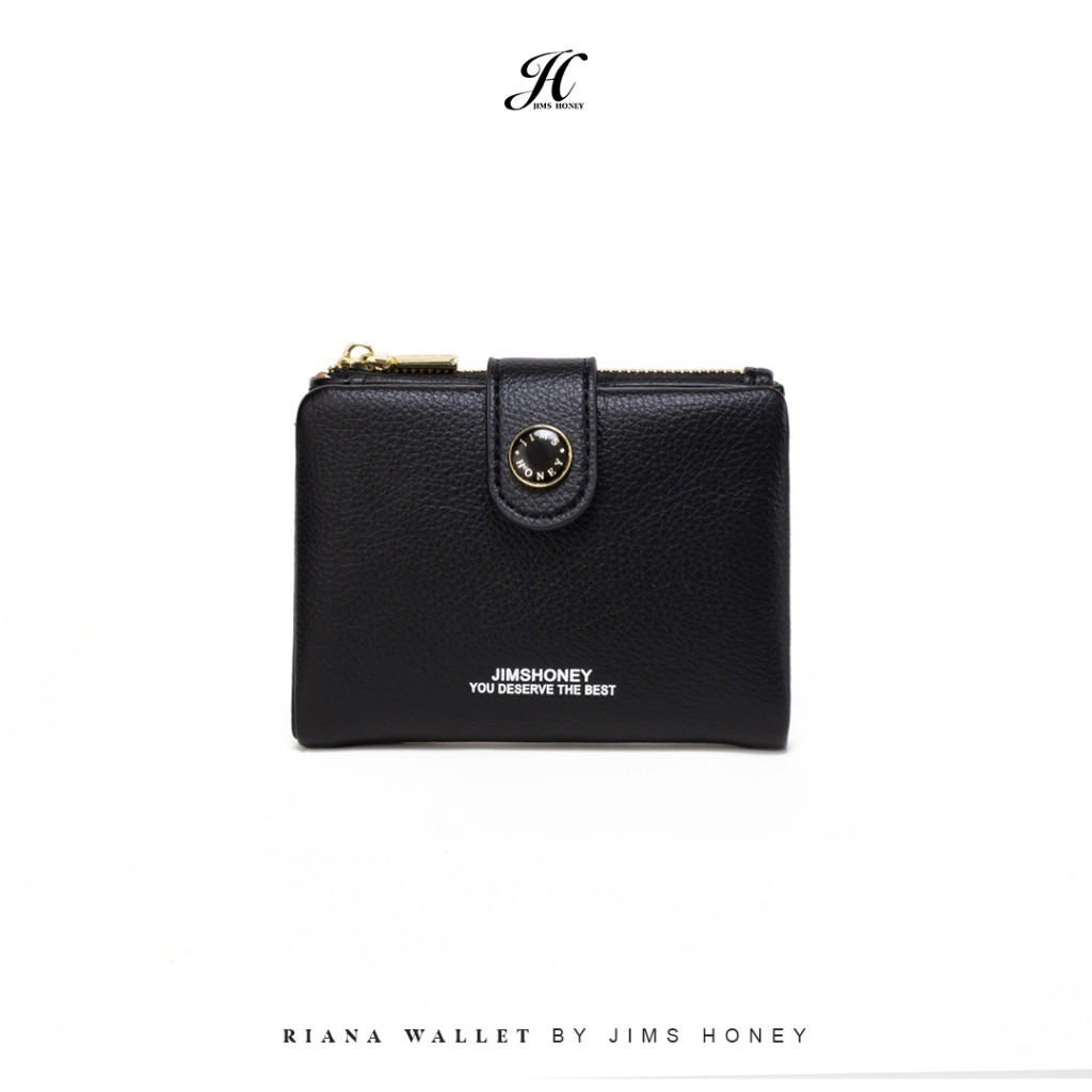 Jims Honey - RIANA WALLET - Dompet Lipat Kecil Wanita - Dompet Aesthetic - Dompet Korea - Dompet Sim
