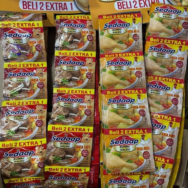 

72 sachet kaldu sedaap 500an (dapat 4rtg)