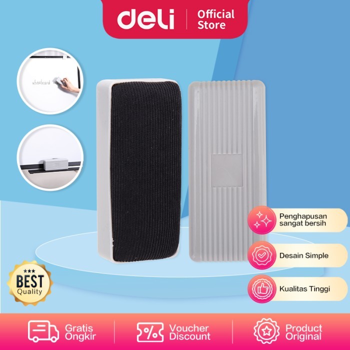 

Deli Whiteboard Eraser / Penghapus Papan Tulis Kualitas Tinggi E7810
