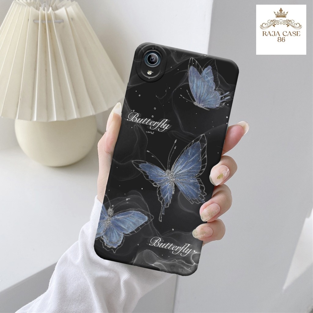 Softcase Vivo y91c - Rajacase-  Casing Vivo y91c - Motif case hitam putih  - Vivo - Softcase Vivo y9