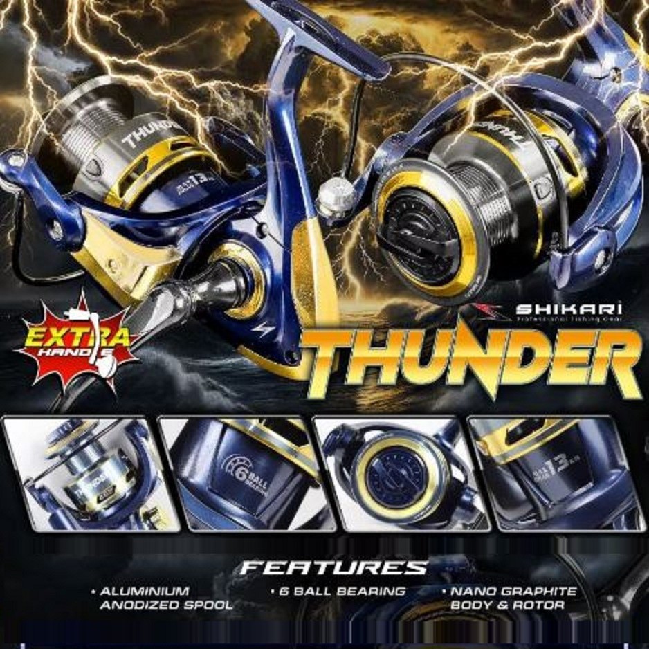 Reel Jigging Shikari THUNDER Extra Handle