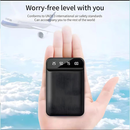 CUCI GUDANG NEW PROMO COD PowerBank 20000mAh Robot Power Bank mini Fast Charging Quick Charge Led