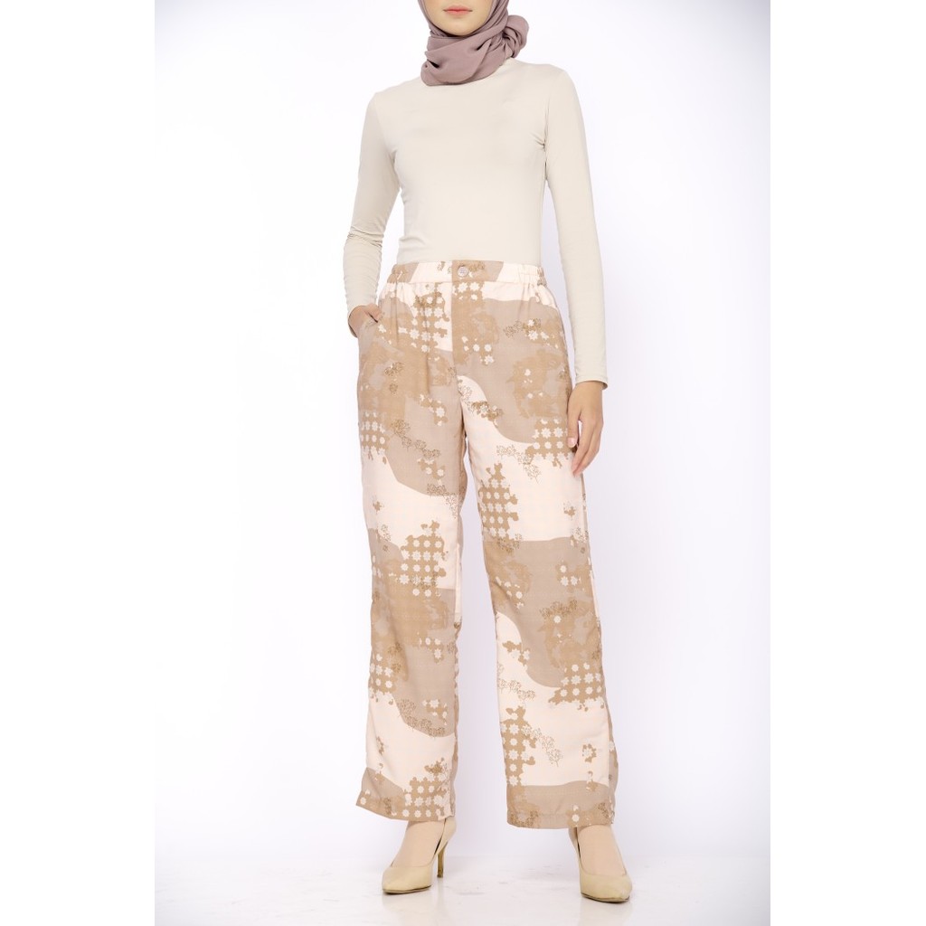 NEW -BIA x Isel Fricella - Qiu Nude Pants - Edisi Denmark - Sarimbit - S
