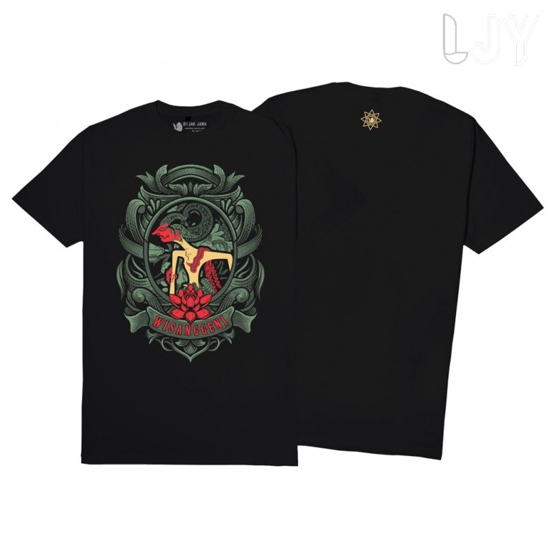 [Big Ramadan Sale] Paramesti Kaos Jawa KAOS BIJAK JAWA WISANGGENI | pria dan wanita unisex | oversiz