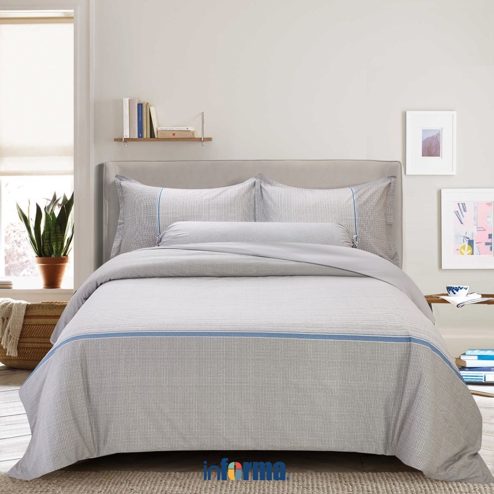 Informa Set Seprai Katun Keenan King Queen Single 200x200 180x200 160x200 120x200 Sprei Seprei Sheet