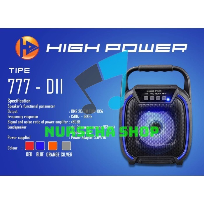 HIGH POWER 777-DII original