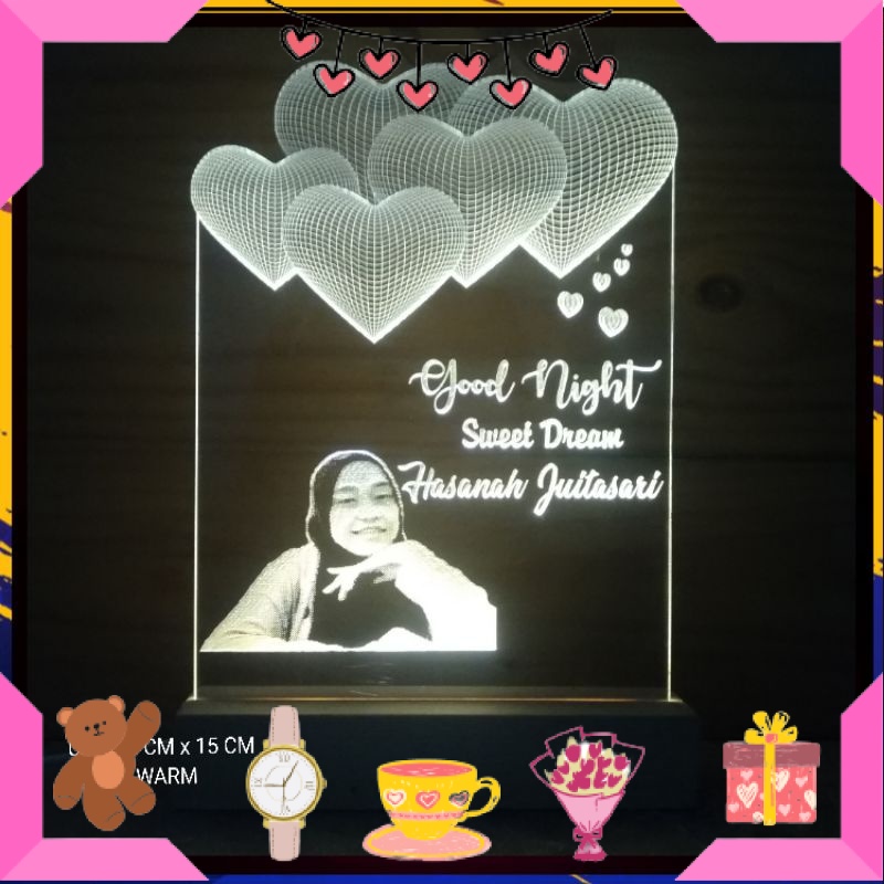 

HAMPERS BAYI ANAK MUDA REMAJA PACAR ISTRI BIKIN ROMANTIS ANNIVERSERY/ SHOPEE 12.12 BIRTHDAY SALE!! kado ulang tahun cewek dan keluarga foto lampu acrylic design love uk 21,5 CM x 15 CM / ULTAH LAHIRAN WISUDA JADIAN