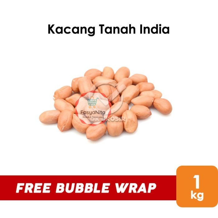 

Kacang Tanah India / Kacang Tanah Mentah [1 Kg] - FasyAnita Mart Denpasar