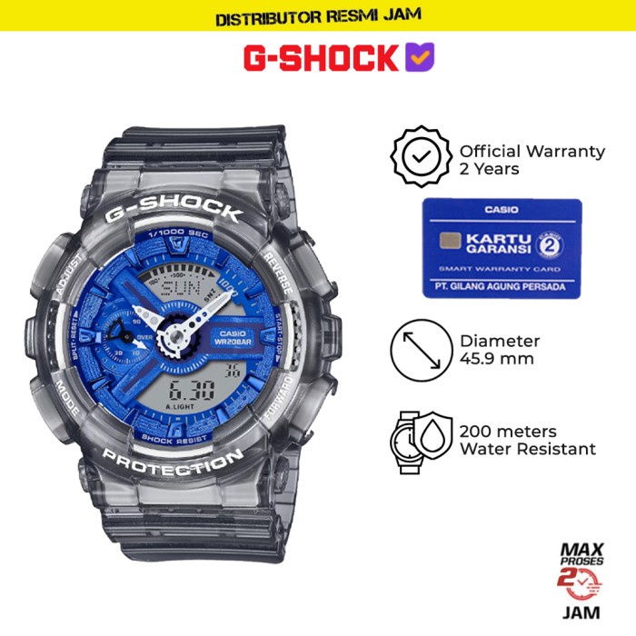 GShock GMA-S110TB-8ADR GMA-S110TB GMAS110TB Garansi Resmi