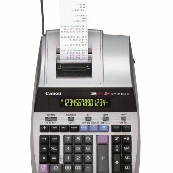 

Kalkulator CANON MP-1411LTSC -Printing Calculator Printer Struk MP1411
