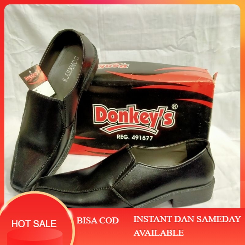 Sepatu Pantofel Formal Pria Donkey