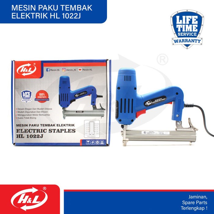 HL 1022J Mesin Paku Tembak Electric Staples Elektrik