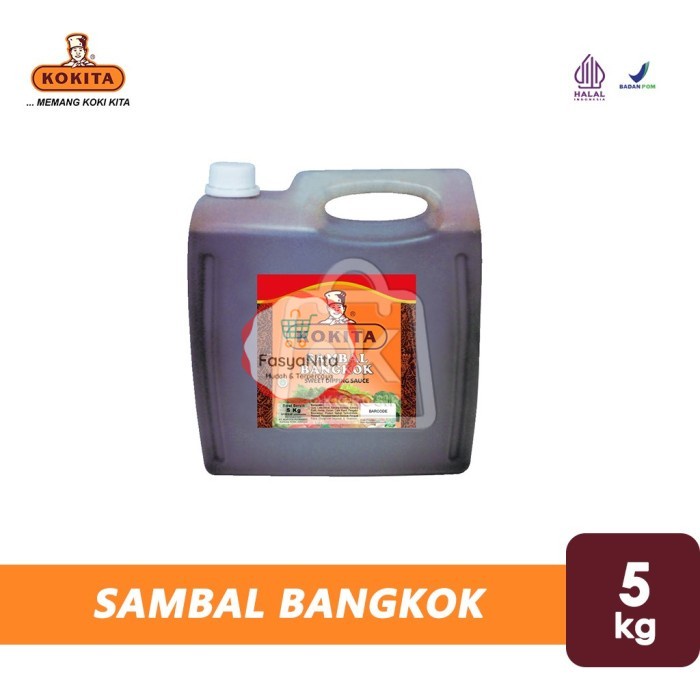 

Sambal Bangkok Kokita Sweet Dipping Sauce (Jerigen 5kg) - FasyAnita Mart Denpasar