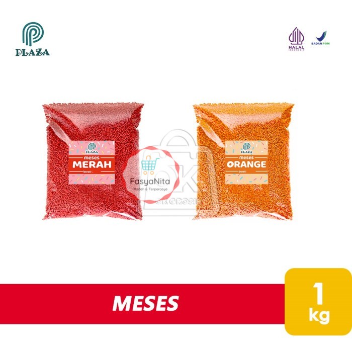 

Meses Warna Warni Meises Sprinkle (1 Kg) - PLAZA Merah - FasyAnita Mart Denpasar