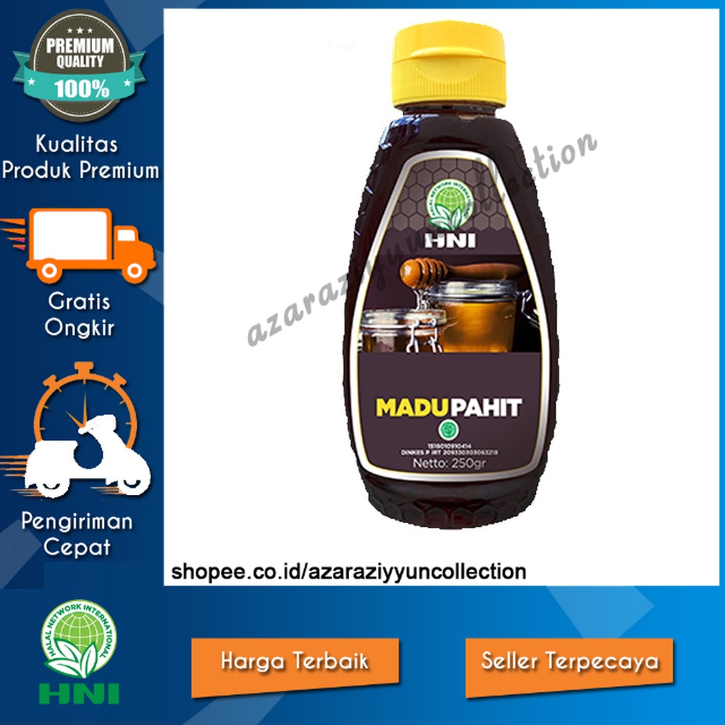 HNI HPAI - MADU PAHIT MADU LEBAH APIS DORSATA MADU HITAM PERAWATAN LEMAH SYAHWAT ASAM URAT hjgjm0