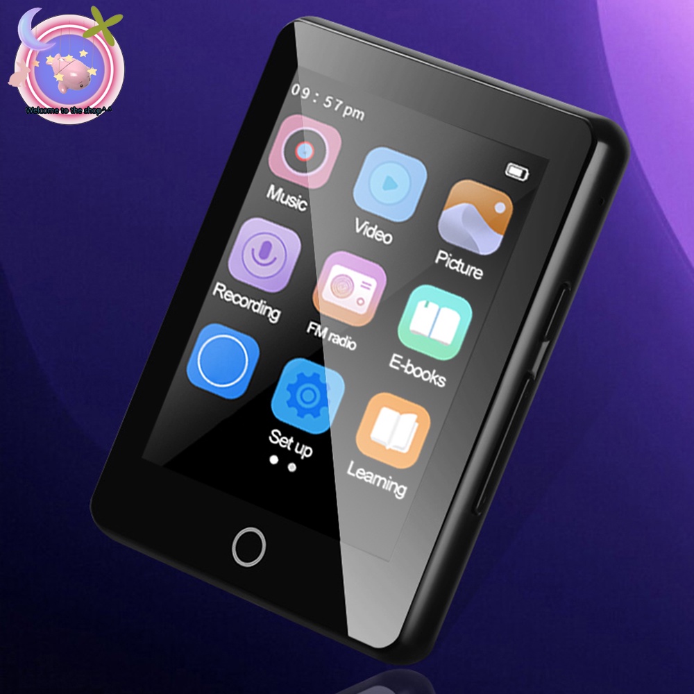 ALianDream MP3 Digital Audio Player Bluetooth 5.0 300 mAh 2.5 Inch