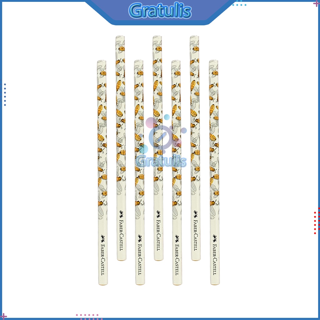 

PINSIL FABER-CASTELL MOTIF LEBAH [118362/1 PCS] / PENCIL 2B MOTIF PENCILS BEE / PENSIL FABER KASTEL