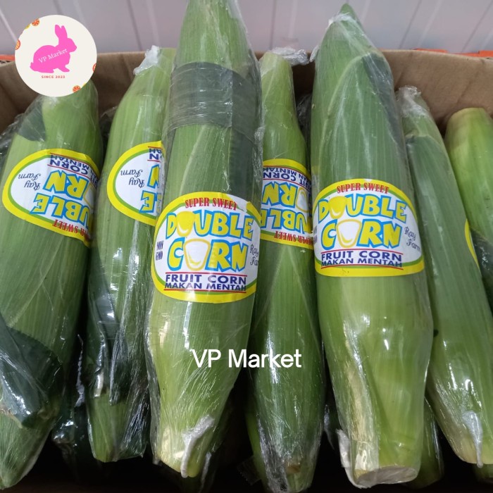 

Jagung Hokkaido Double Corn Super Sweet Makan Mentah | Pcs