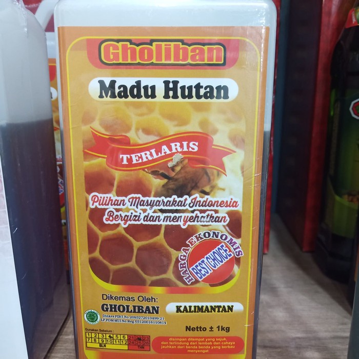 

Pasar Murah Haji - Madu Hutan Madu Hutan Kalimantan Madu GHOLIBAN 1 Kg plus Bee Pollen dan Royal Jelly