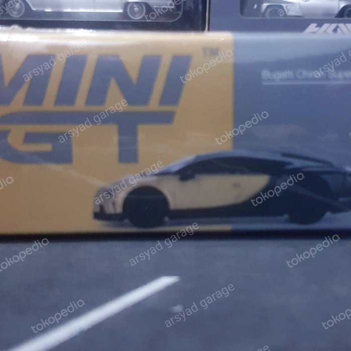 Diecast Mini GT Bugatti Chiron Super Sport Gold No 513 Segel LP27
