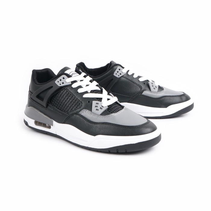 Declan Sneakers Pria Sport Racer  01-067 - BLACK, 41
