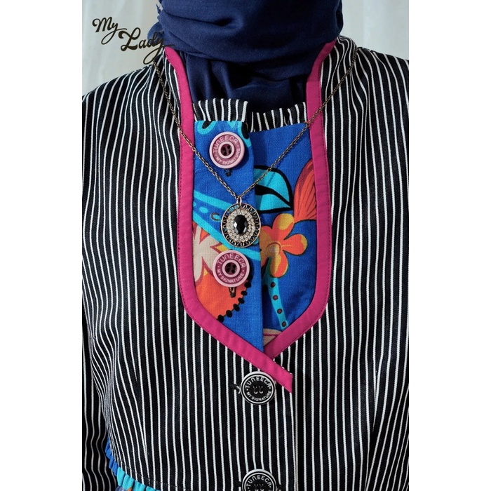 TUNEECA Gamis Freesia - T-0523012 I Gamis Mewah Elegan-1