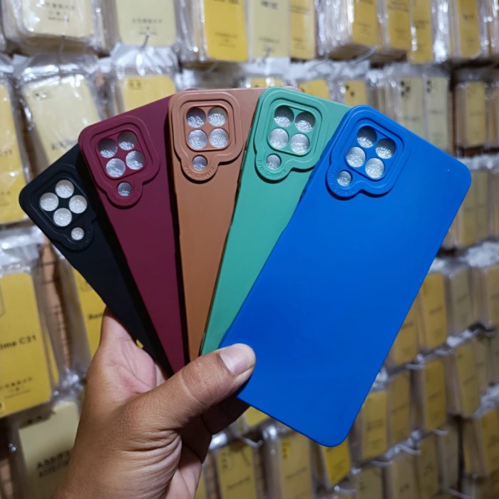 Softcase Macaron Samsung A22 4G Softcase  Silikon my Casing Macaron Full matte Cover