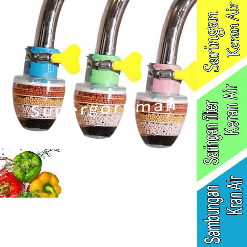 Sambungan Keran - Saringan Filter Keran Air - Saringan Keran Air - Penyaring Air
