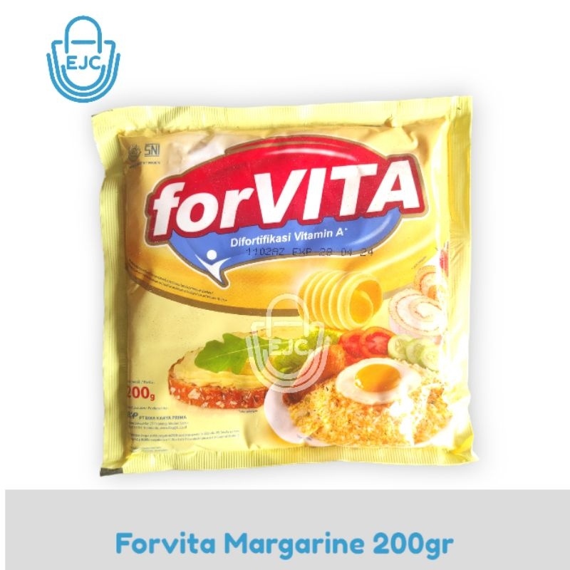

[EJC] Forvita Margarine Mentega Kemasan 200gr