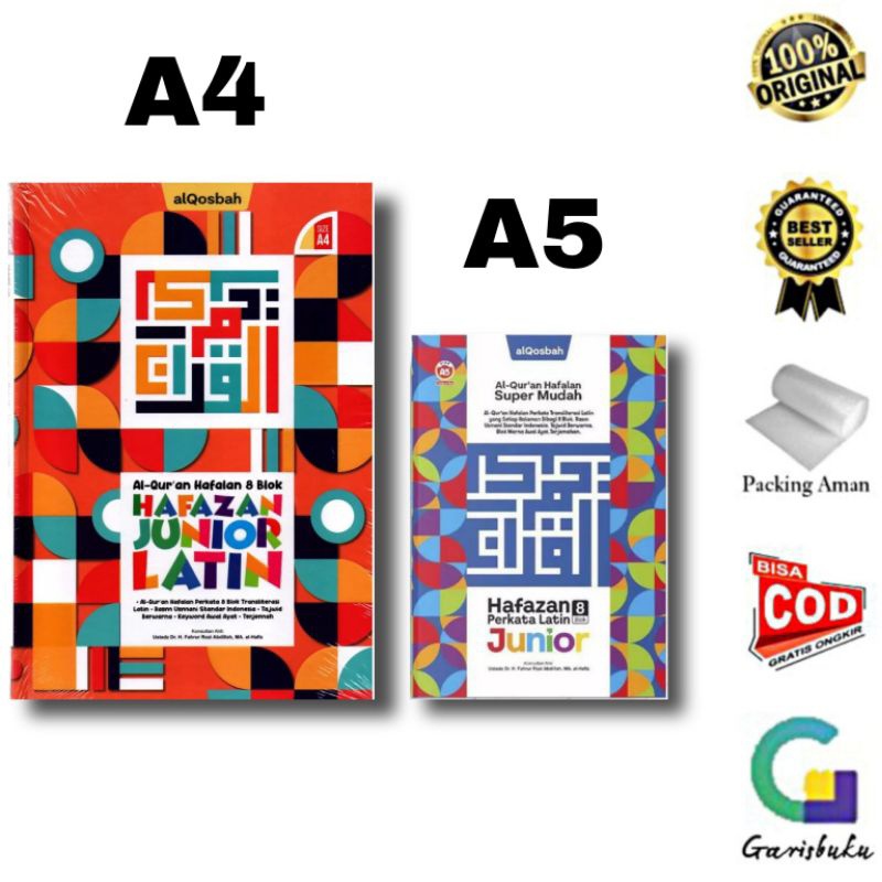 Alquran Hafazan 8 Perkata Latin Junior Alquran Hafalan