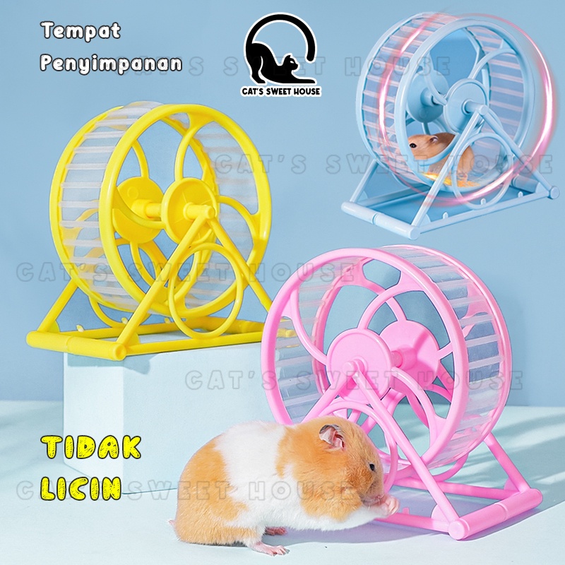 Rolling Hamster Kincir Hamster Rolling X8 Hamster Mainan Hamster Jogging Wheel