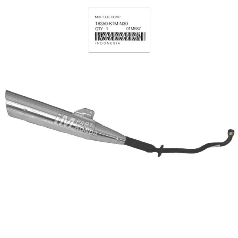 18350-KTM-N30 Knalpot Muffler Supra X 125 DD Lama 2005 - 2006