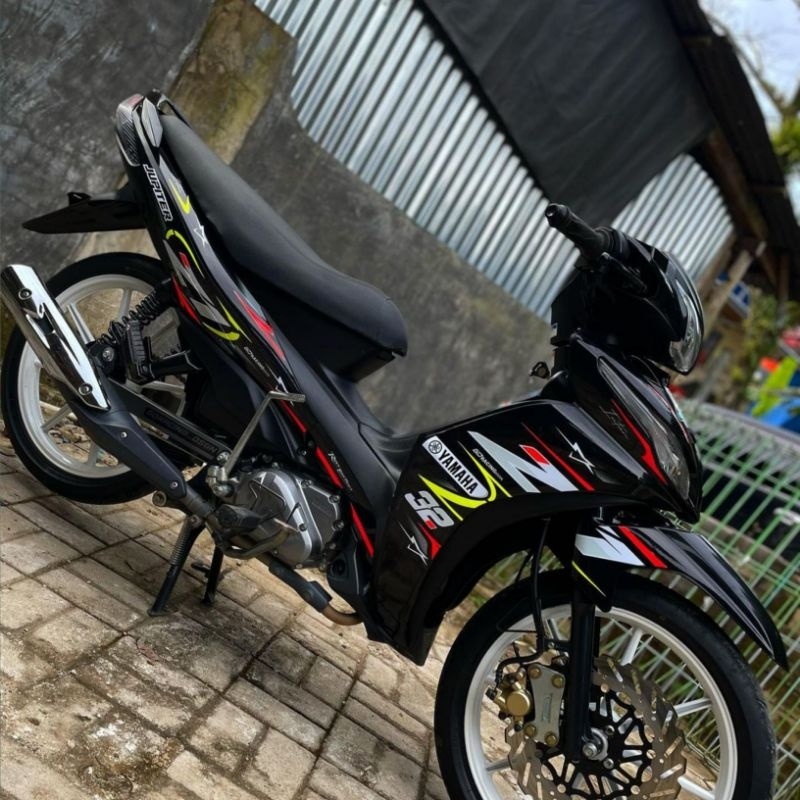 Striping Stiker Sticer Dekal Decal Emblem Printing Aksesoris Motor Yamaha Jupiter  Z1 Robot ZBurhan 