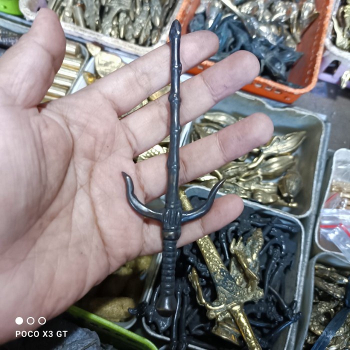 SA Termurah pedang voc hitam full kuningan bk megantara